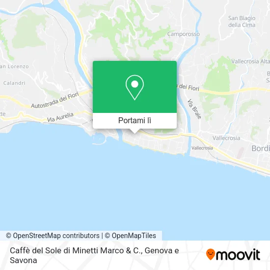 Mappa Caffè del Sole di Minetti Marco & C.