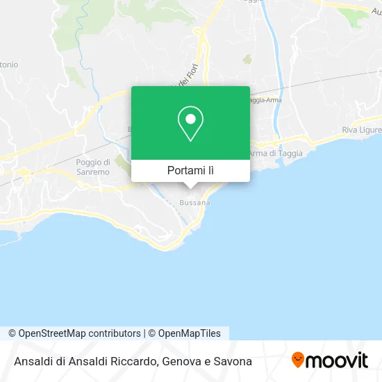 Mappa Ansaldi di Ansaldi Riccardo