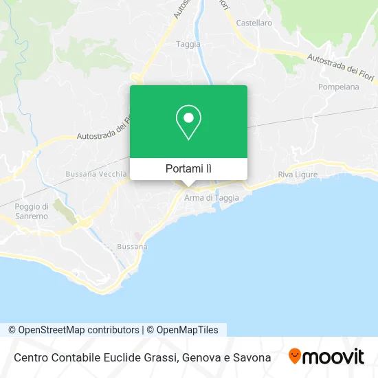 Mappa Centro Contabile Euclide Grassi