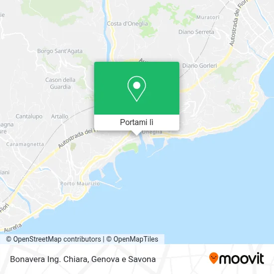 Mappa Bonavera Ing. Chiara