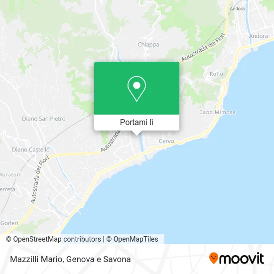 Mappa Mazzilli Mario