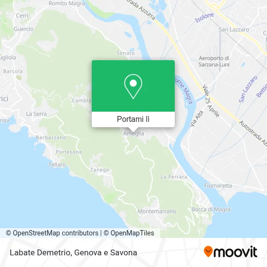 Mappa Labate Demetrio