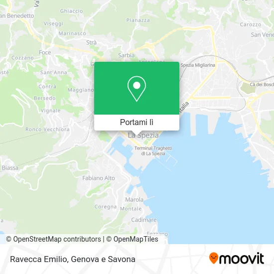 Mappa Ravecca Emilio