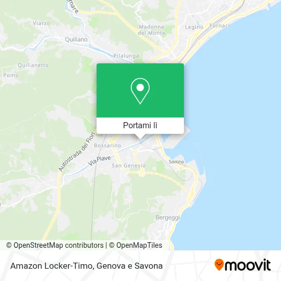 Mappa Amazon Locker-Timo