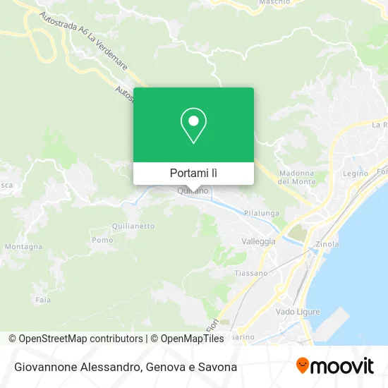 Mappa Giovannone Alessandro