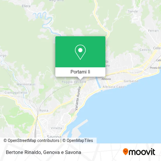 Mappa Bertone Rinaldo