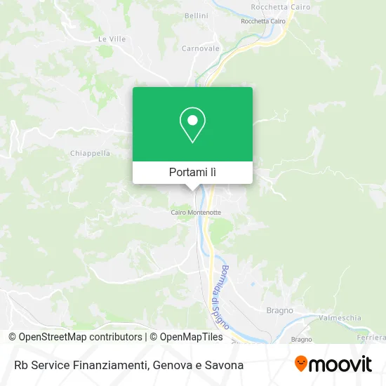 Mappa Rb Service Finanziamenti