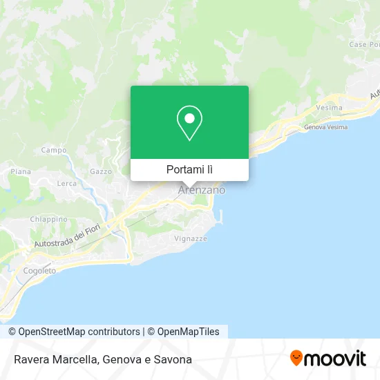 Mappa Ravera Marcella