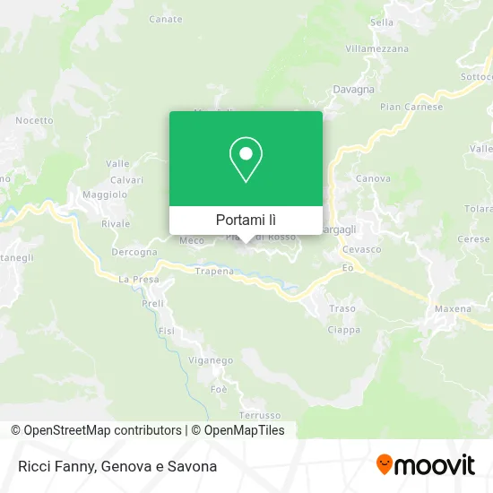 Mappa Ricci Fanny