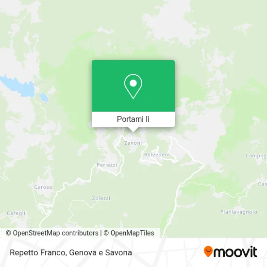 Mappa Repetto Franco