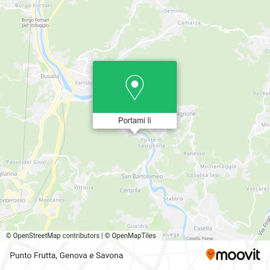Mappa Punto Frutta