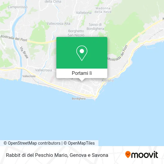 Mappa Rabbit di del Peschio Mario