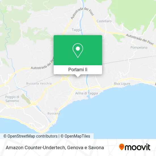 Mappa Amazon Counter-Undertech