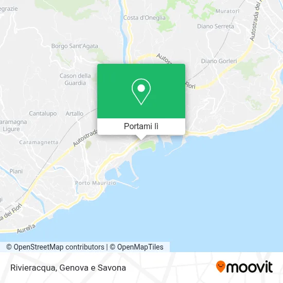 Mappa Rivieracqua