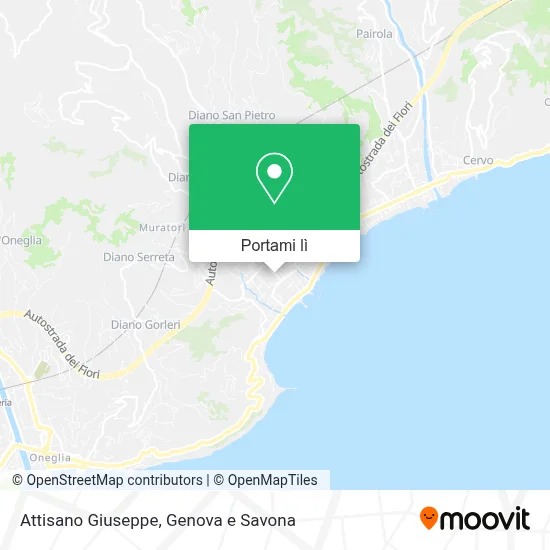 Mappa Attisano Giuseppe