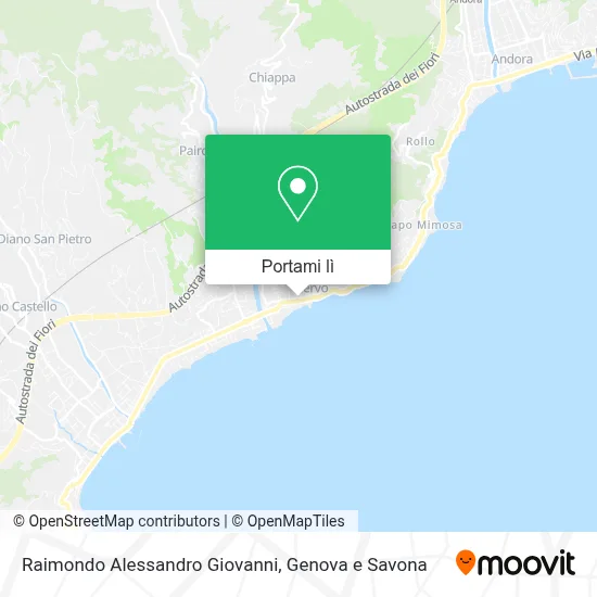 Mappa Raimondo Alessandro Giovanni