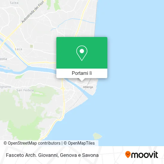 Mappa Fasceto Arch. Giovanni