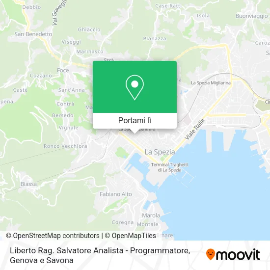 Mappa Liberto Rag. Salvatore Analista - Programmatore