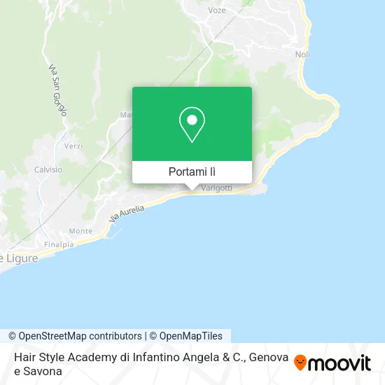 Mappa Hair Style Academy di Infantino Angela & C.