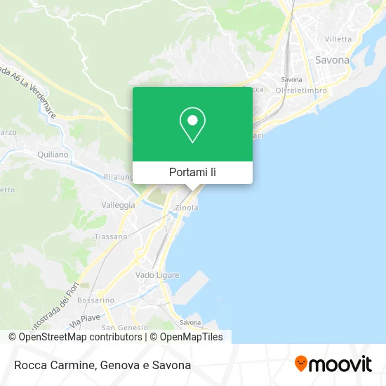 Mappa Rocca Carmine