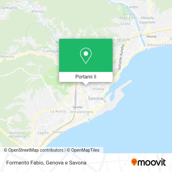 Mappa Formento Fabio