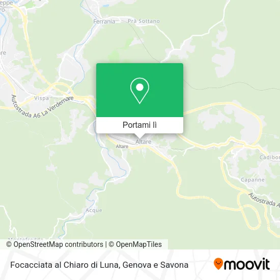 Mappa Focacciata al Chiaro di Luna