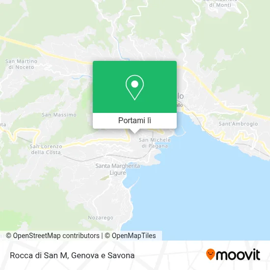 Mappa Rocca di San M