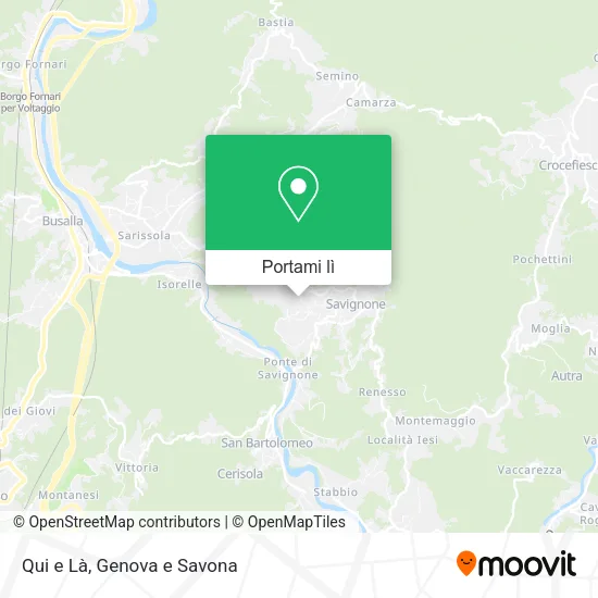 Mappa Qui e Là