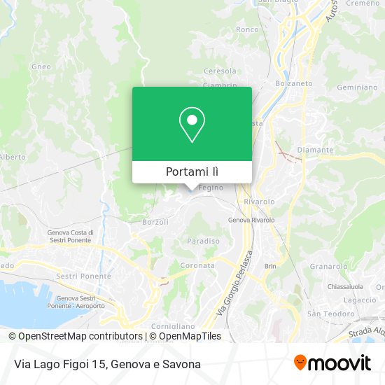 Mappa Via Lago Figoi 15
