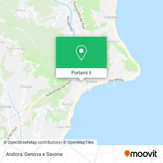 Mappa Andora