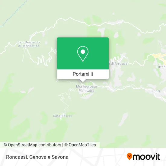 Mappa Roncassi