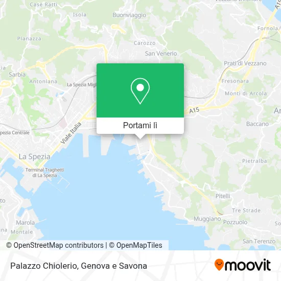 Mappa Palazzo Chiolerio