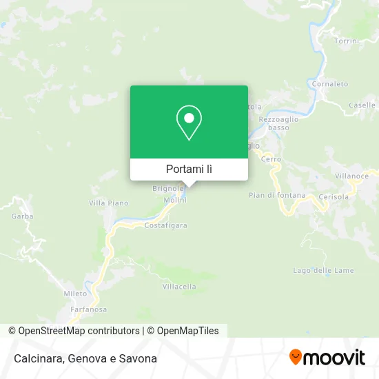 Mappa Calcinara