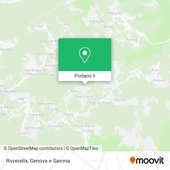 Mappa Roverella