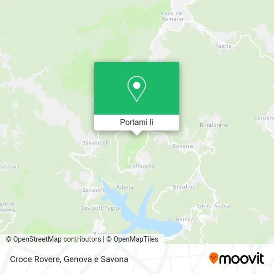 Mappa Croce Rovere