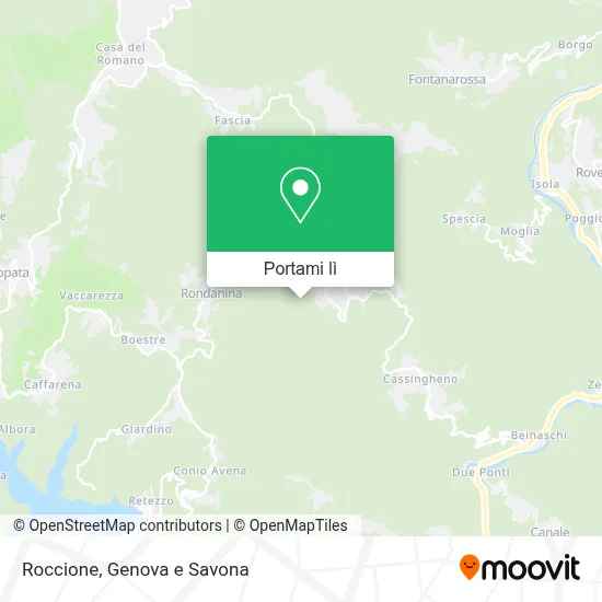 Mappa Roccione