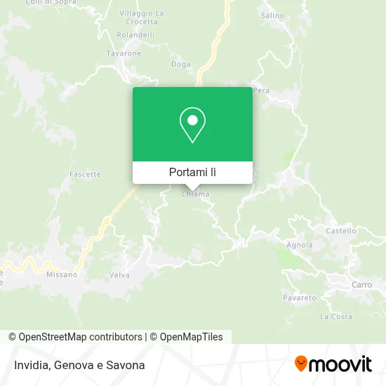 Mappa Invidia