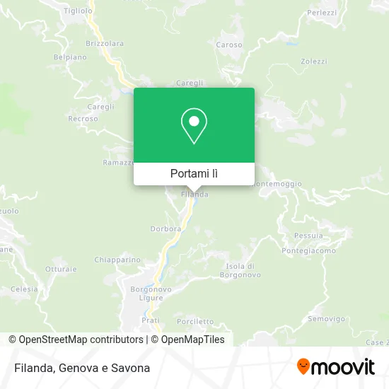 Mappa Filanda
