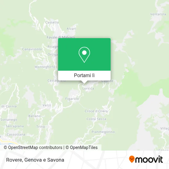 Mappa Rovere