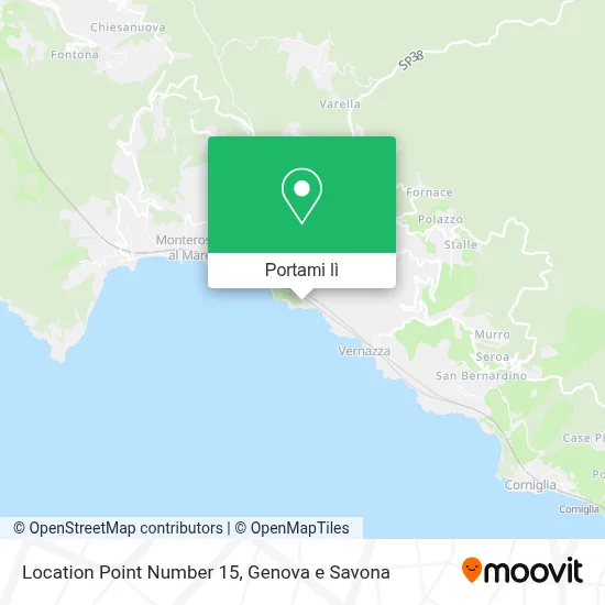 Mappa Location Point Number 15