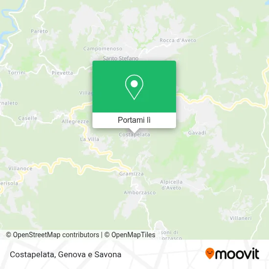 Mappa Costapelata