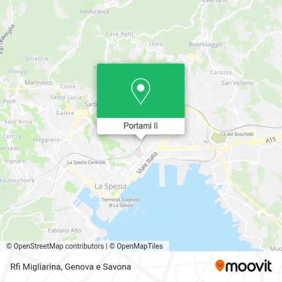 Mappa Rfi Migliarina