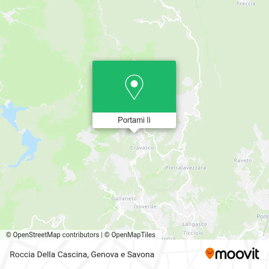Mappa Roccia Della Cascina