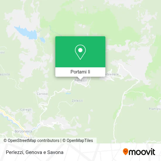 Mappa Perlezzi