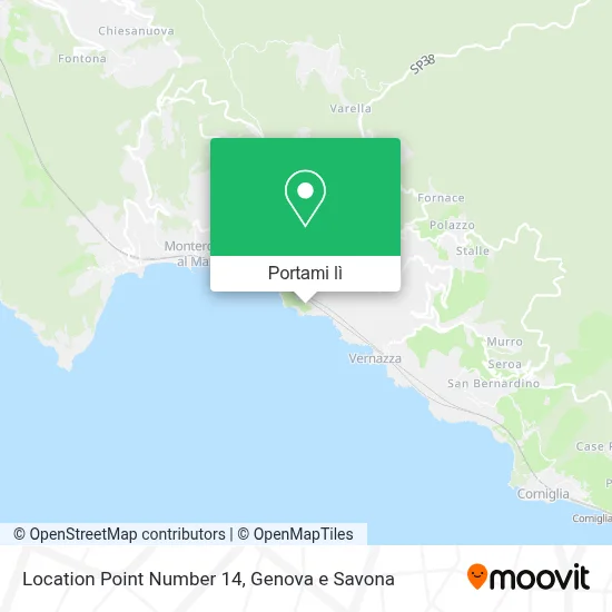 Mappa Location Point Number 14