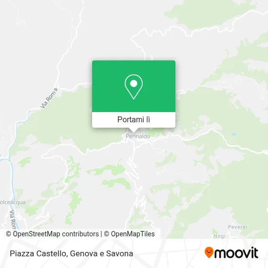 Mappa Piazza Castello