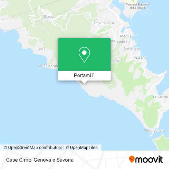 Mappa Case Cimo