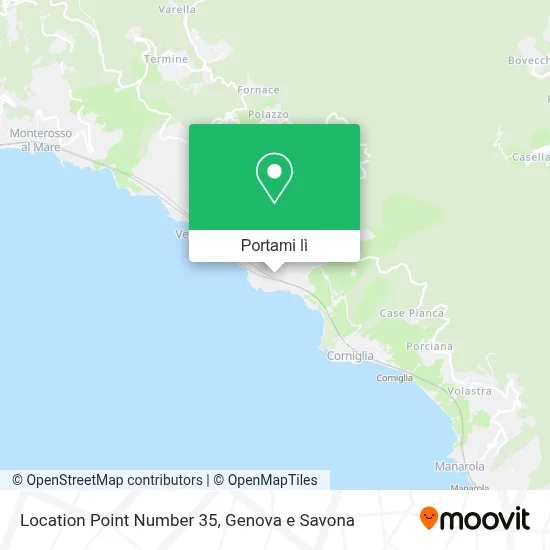 Mappa Location Point Number 35