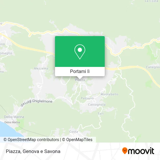 Mappa Piazza