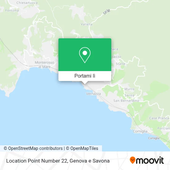 Mappa Location Point Number 22